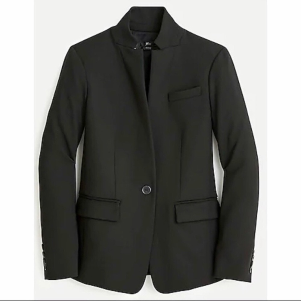 J. Crew Regent Classic Black Blazer
